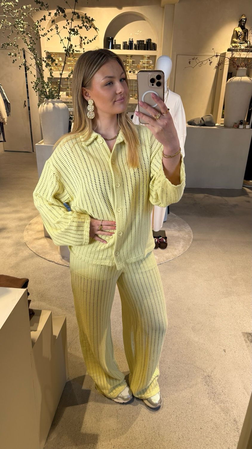 Edited Finn Trousers - Dusty Yellow