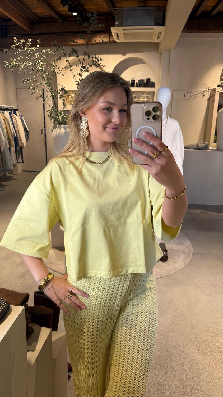 Edited Enzo Shirt - Yellow