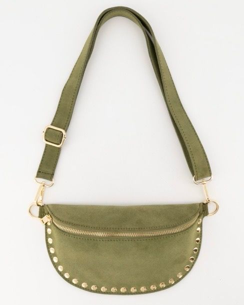 Bag Debby - Suede Green