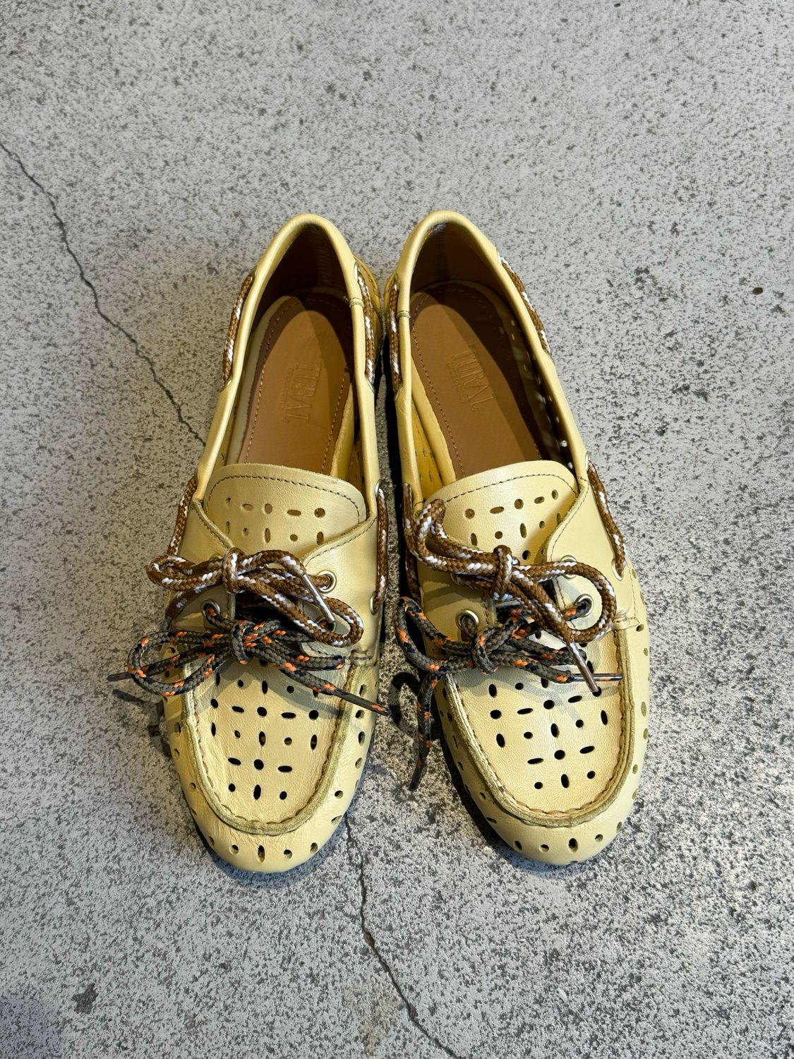 Toral Moccasin Kimana Picado - Soft Yellow