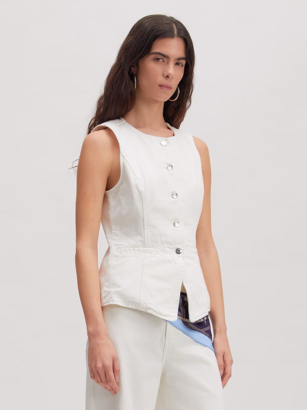 Edited Gilet Lyla - White