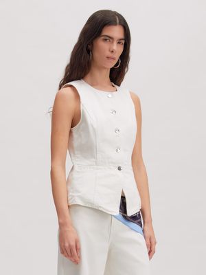 Edited Gilet Lyla - White