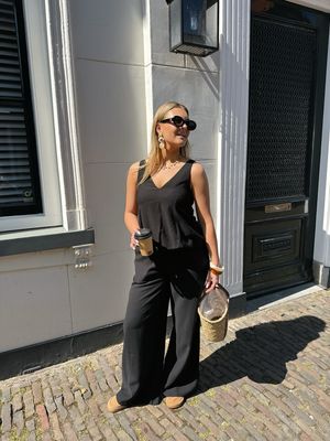 Edited Broek Cataleya - Black