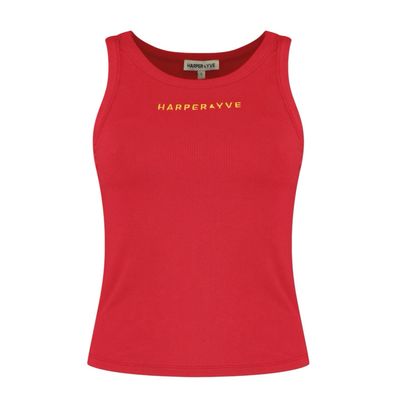 Harper &amp; Yve Top Yenn - Poppy Red