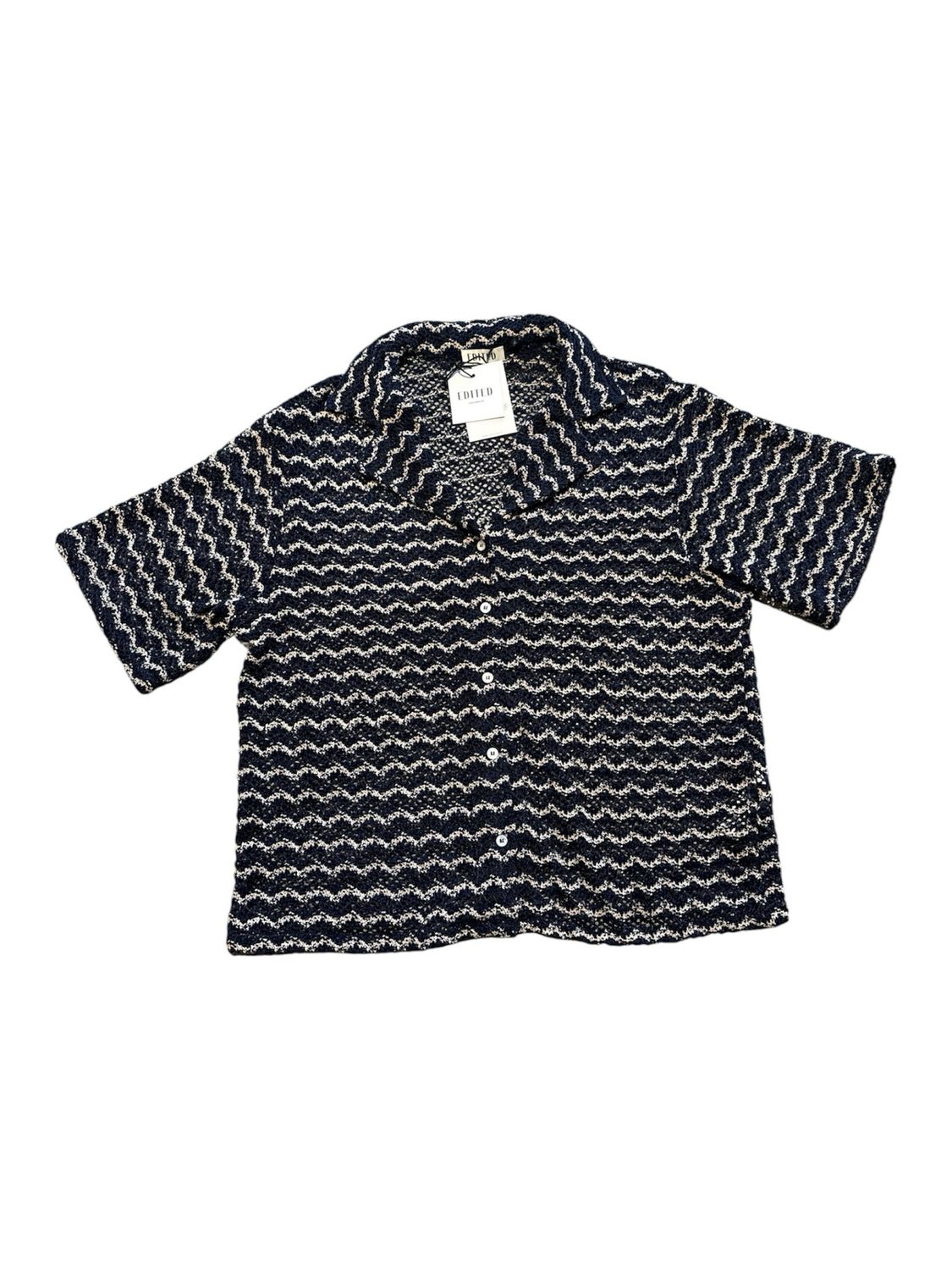 Edited Blouse Karlotta - Blue | Cream Stripe