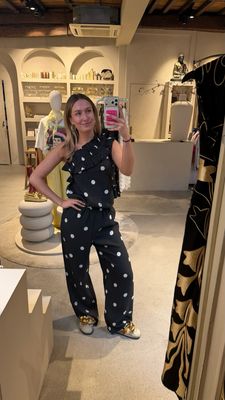 Copenhagen Muse CMfie Blouse - Black w. Jet Stream