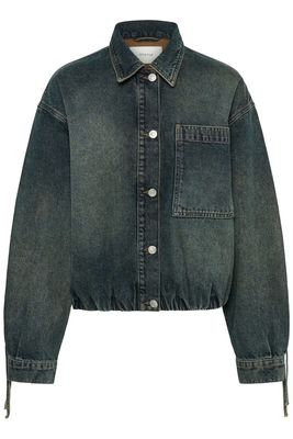 Gestuz GZsusara Jacket Denim - Blue/Green Wash
