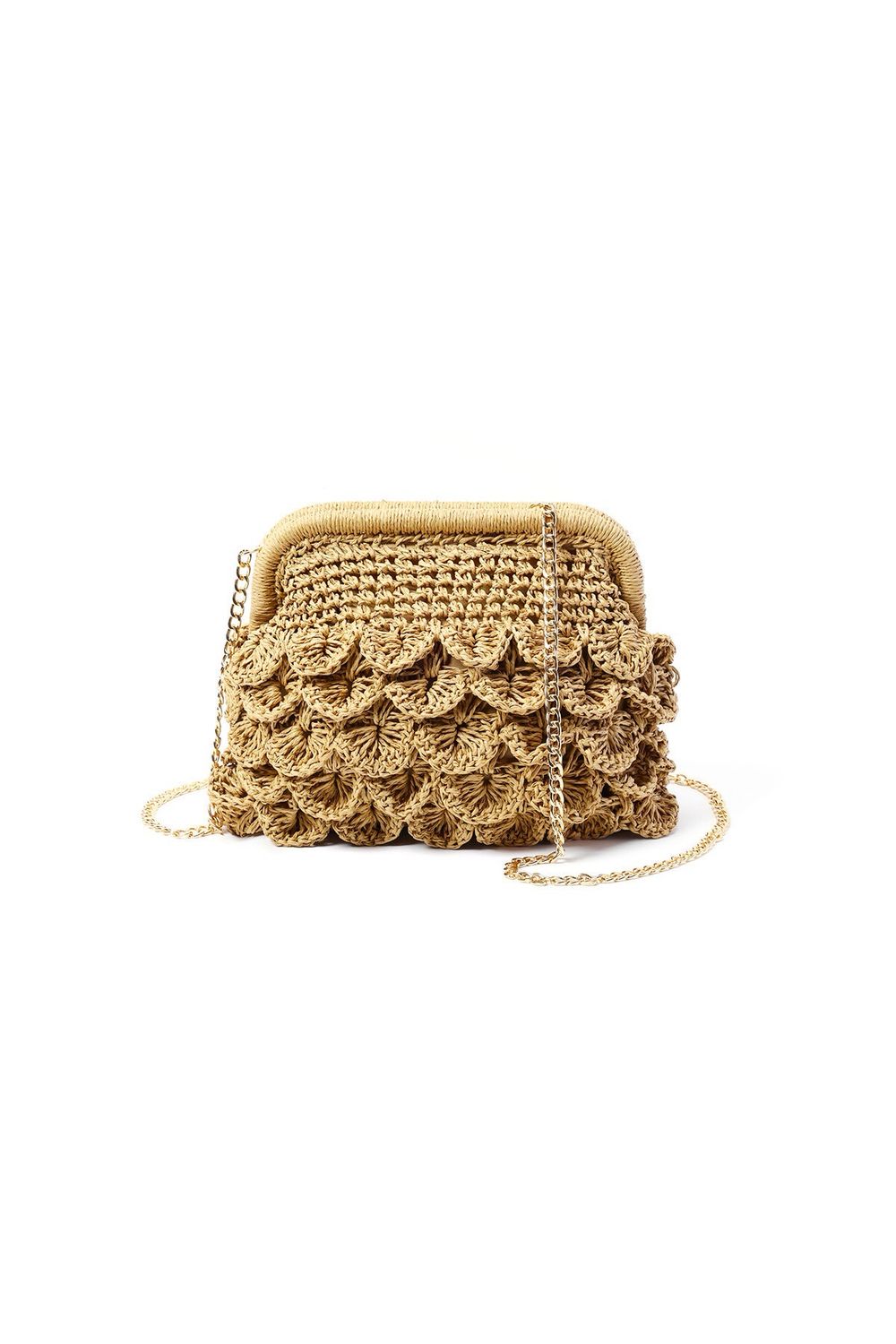 Bag Monaco - Raffia Beige