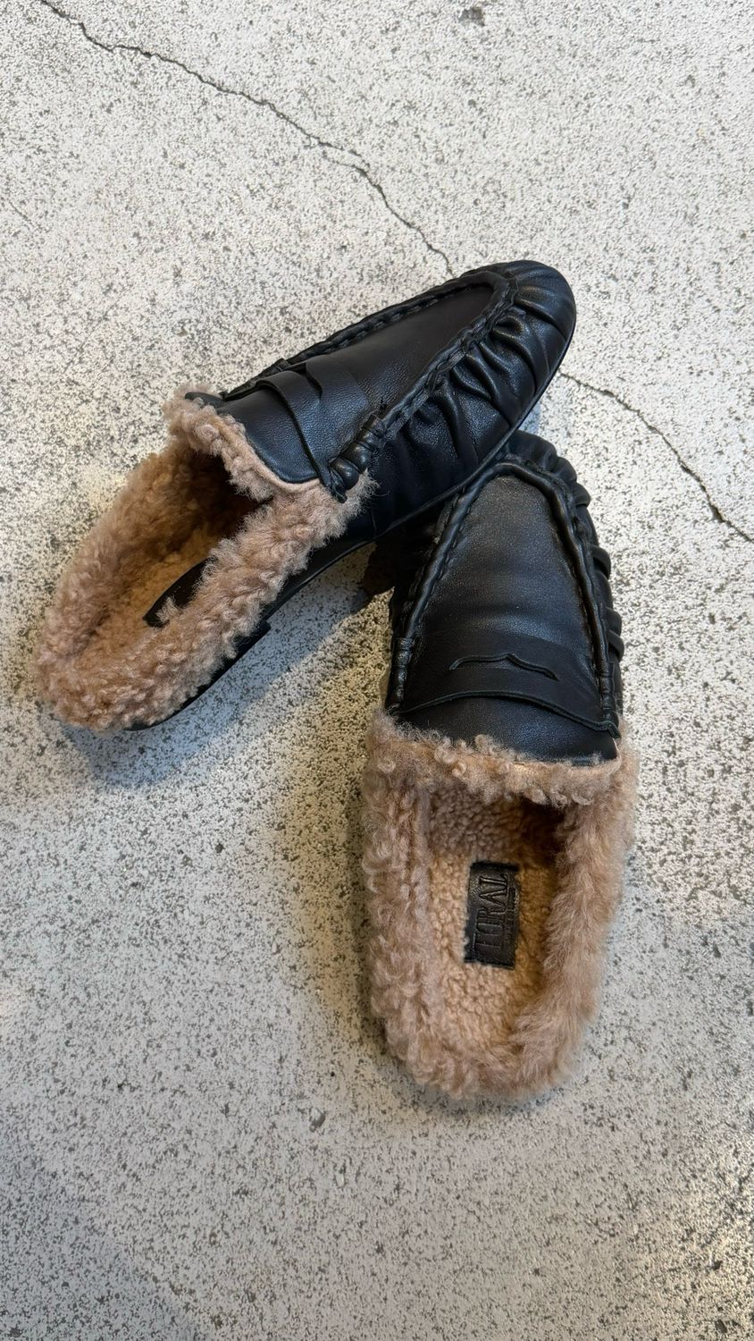 Toral Piper Winter Loafers Black