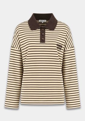 Harper &amp; Yve Sweater Pollie - Hot Fudge Stripe