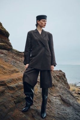 Copenhagen Muse CMTailor Double Breasted Blazer - brown