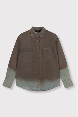 Refined Department Naro Blouse - Washed Denim