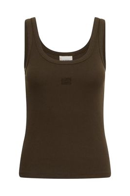 Gestuz Logo Top GZdrew - Brown