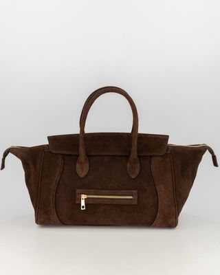 Bag Possini Suede - Dark Brown
