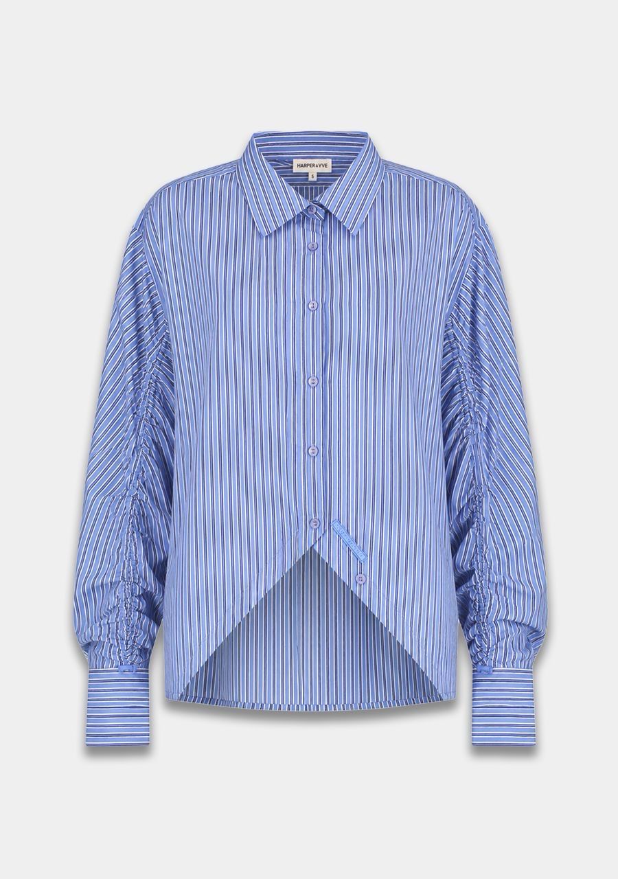 Harper &amp; Yve Ted Long Sleeve Stripe Blue