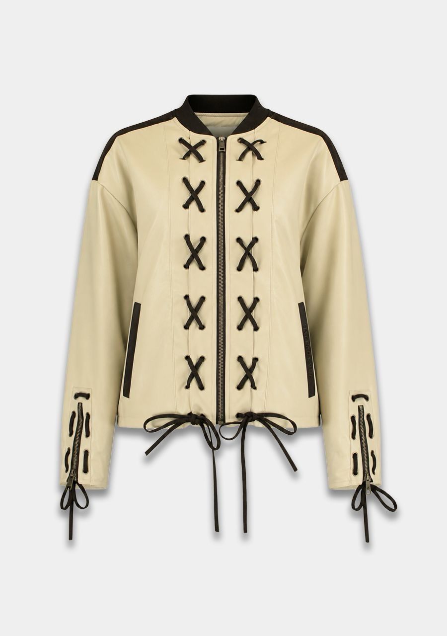 Harper &amp; Yve Leon Jacket Almond Oil/ Hot Fudge