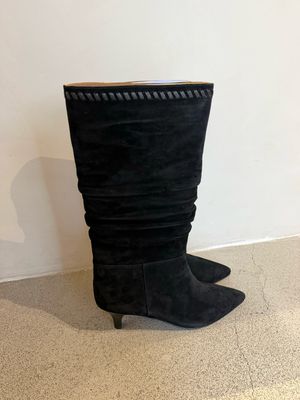 Toral Hope Black Suede Boot