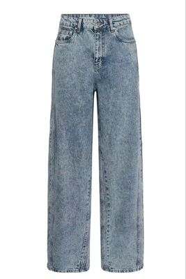 Gestuz GZmawi Barrel Jeans - Light Blue Acid Wash