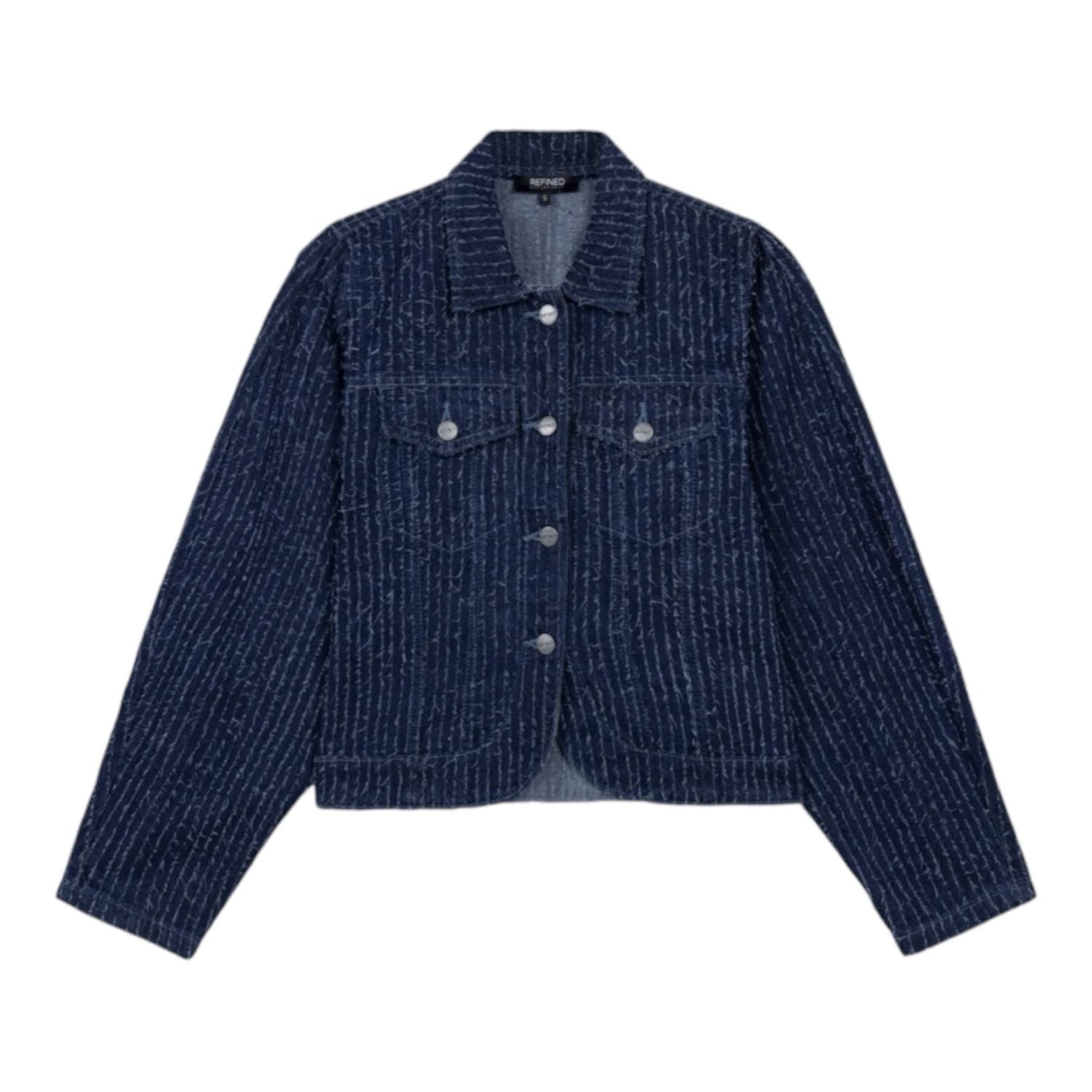 Refined Department Jacket Ayla - blue denim