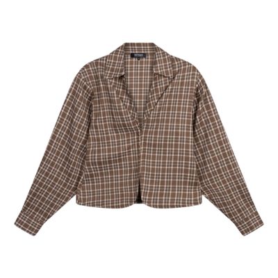 Refined Department Syd Blouse - check