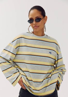 Harper &amp; Yve T-shirt Tommy Striped - Light Grey