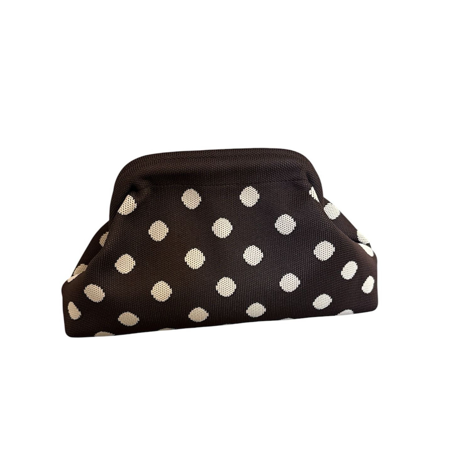 Clutch Dot - Brown / Beige