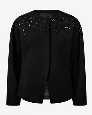 Copenhagen Muse Cmmargot Jacket With Pearls - Black
