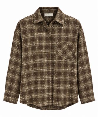 Blouse Macey Studs - Checkered