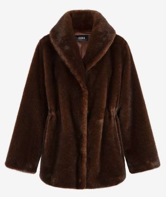 Ibana Coat Cyren - Dark Brown