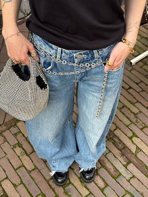 Gestuz GZrincka Chain Belt - Silver