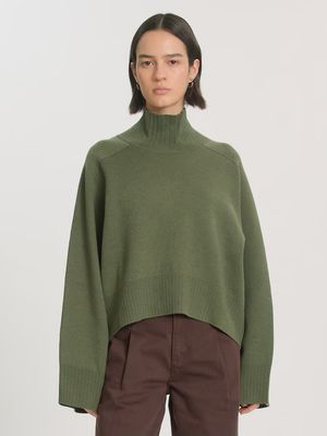 Edited Sweater Kasha - Green