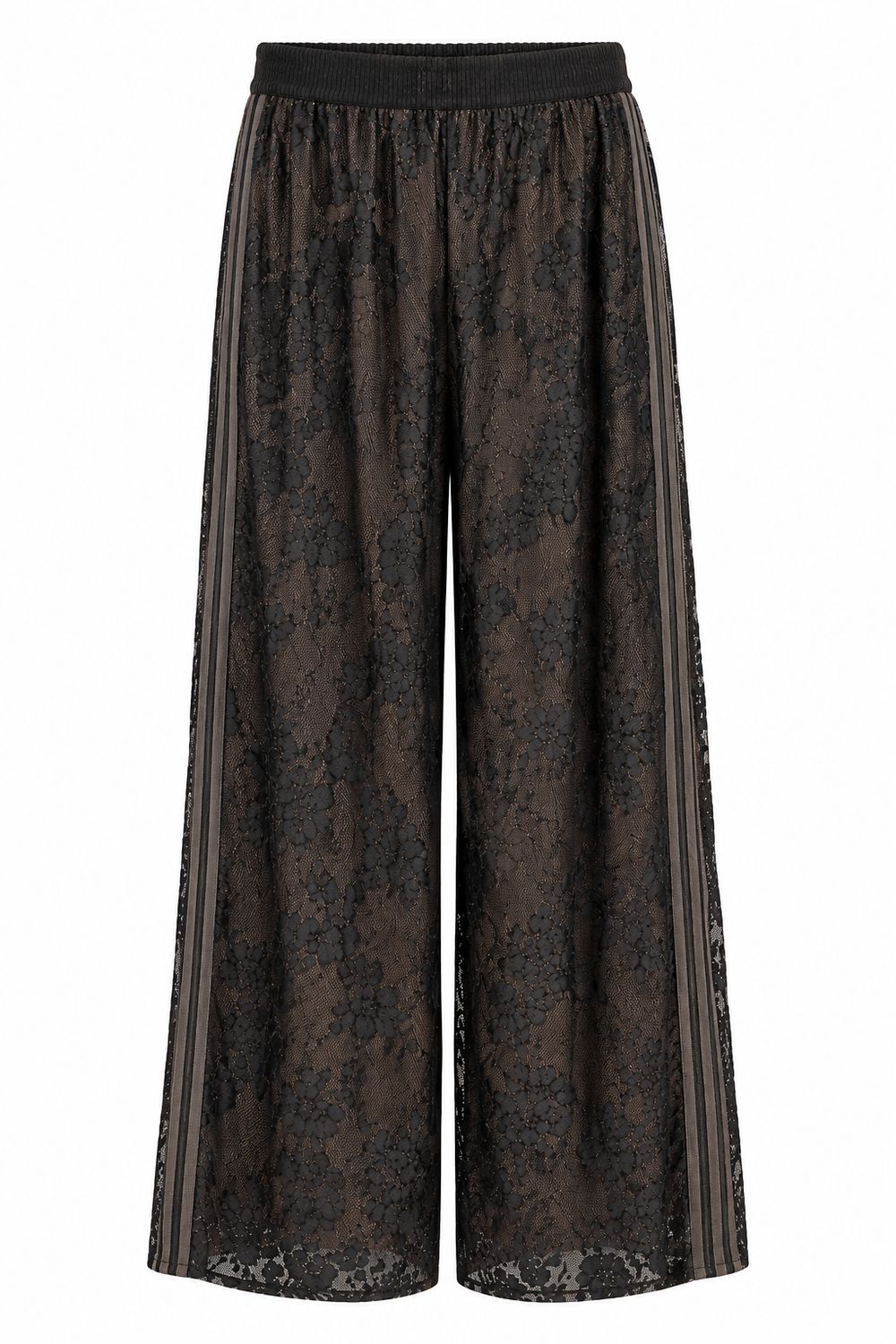 Access Lace Pants - Brown