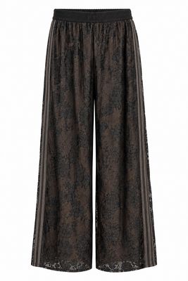 Access Lace Pants - Brown