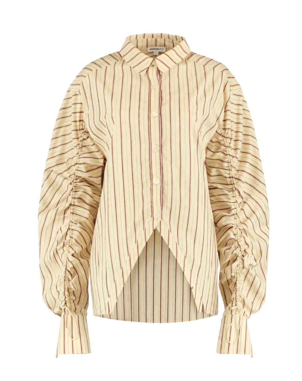 Harper &amp; Yve Blouse Ted - Creme Stripe