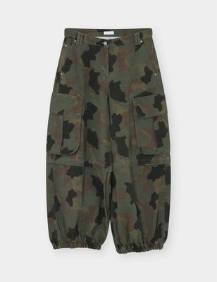 2NDDAY 2ND Erlene Twill Denim Pants - Camouflage