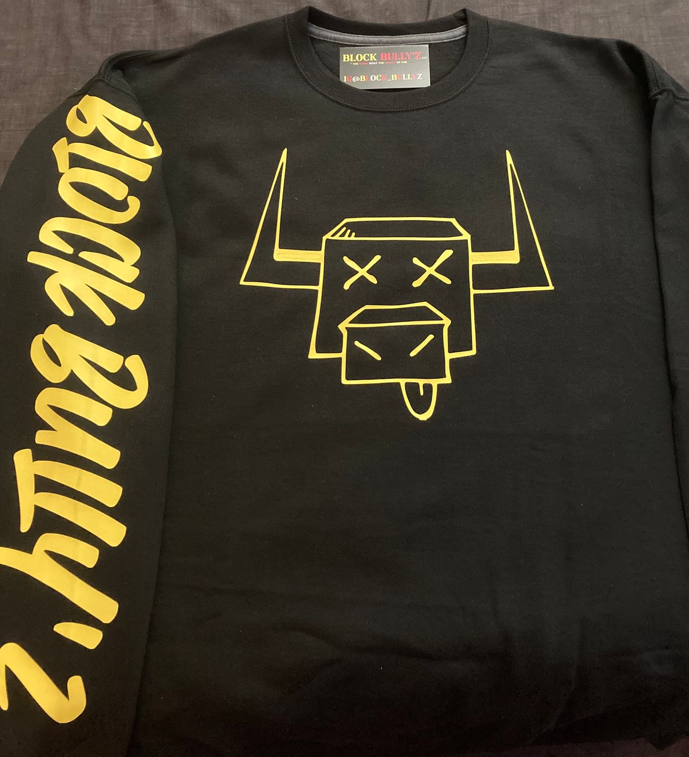 Block Bully&#39;z LLC&#39;s &quot;Block Bull&quot; Sweater