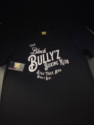 Block Bully&#39;z LLC &quot;The Block Bully&#39;z Boxing Klub&quot; T-shirt.