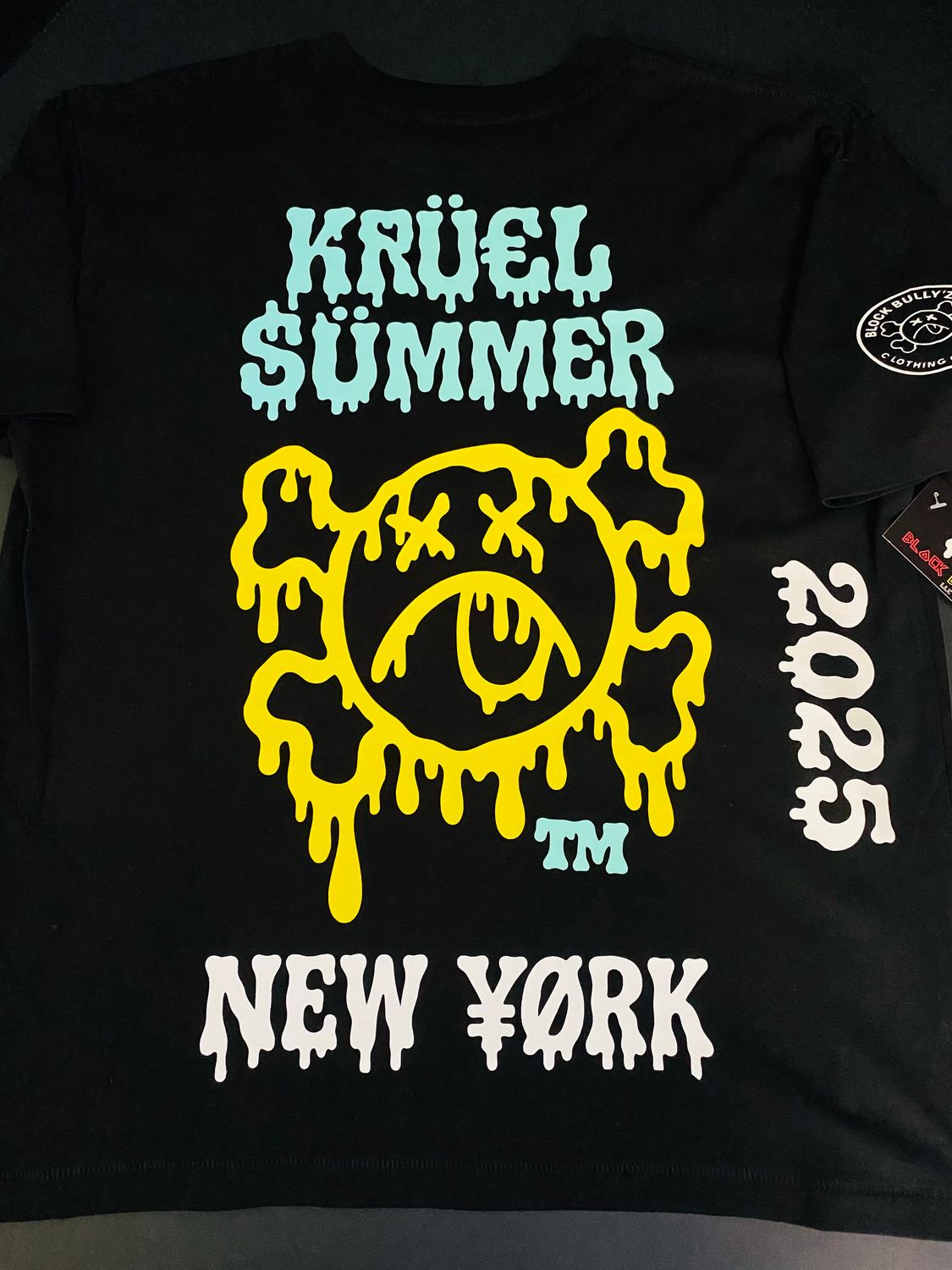 Block Bully&#39;z LLC&#39;s &quot;Kruel Summer&quot; Oversized cropped Tee