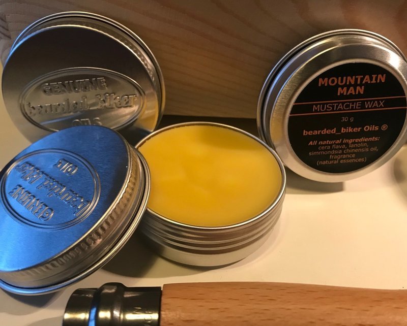 Mountain Man mustache wax 30 g by bearded_biker Oils