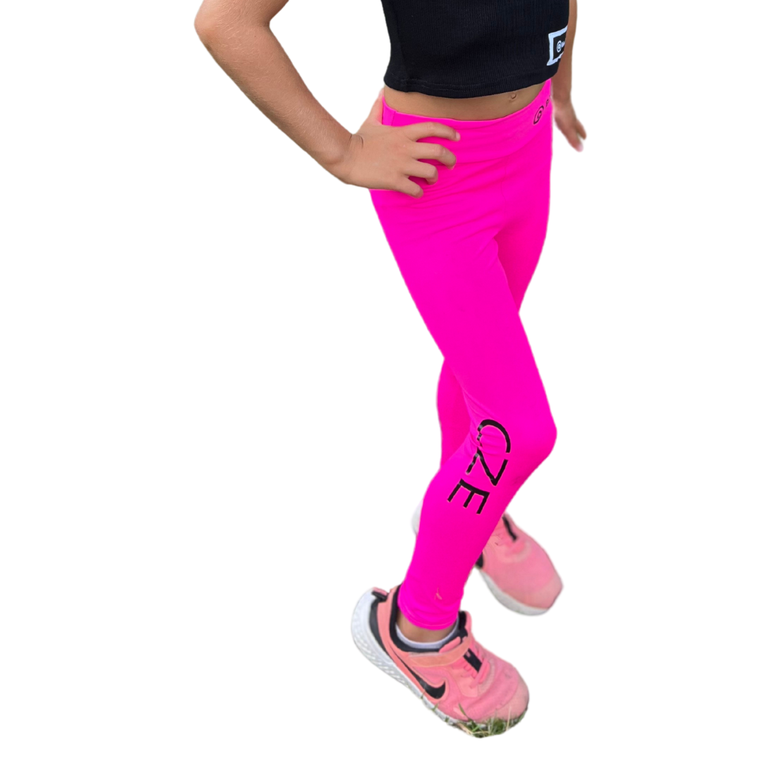 Legíny neon PINK