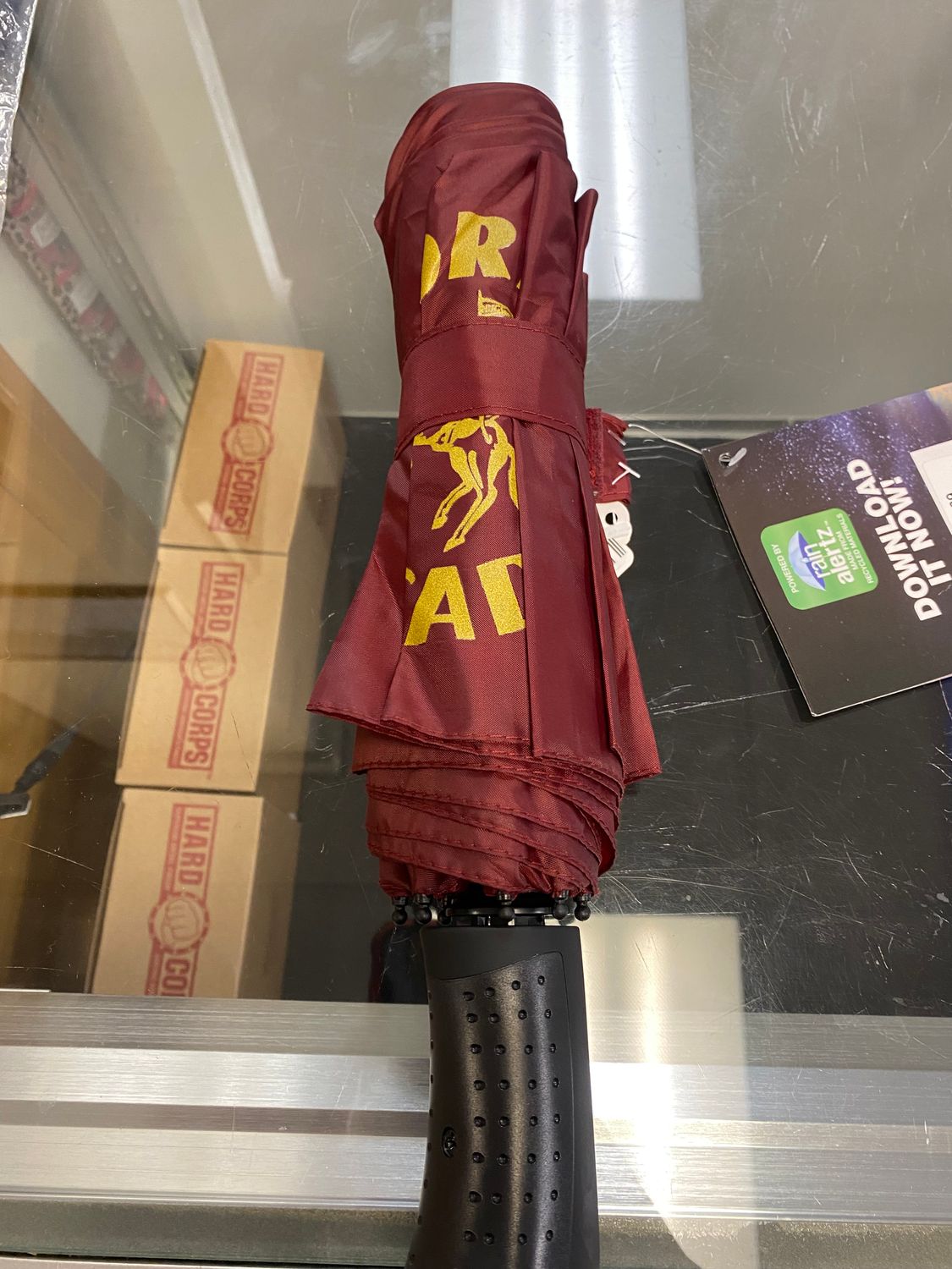 Small Maroon Horseman Umbrella