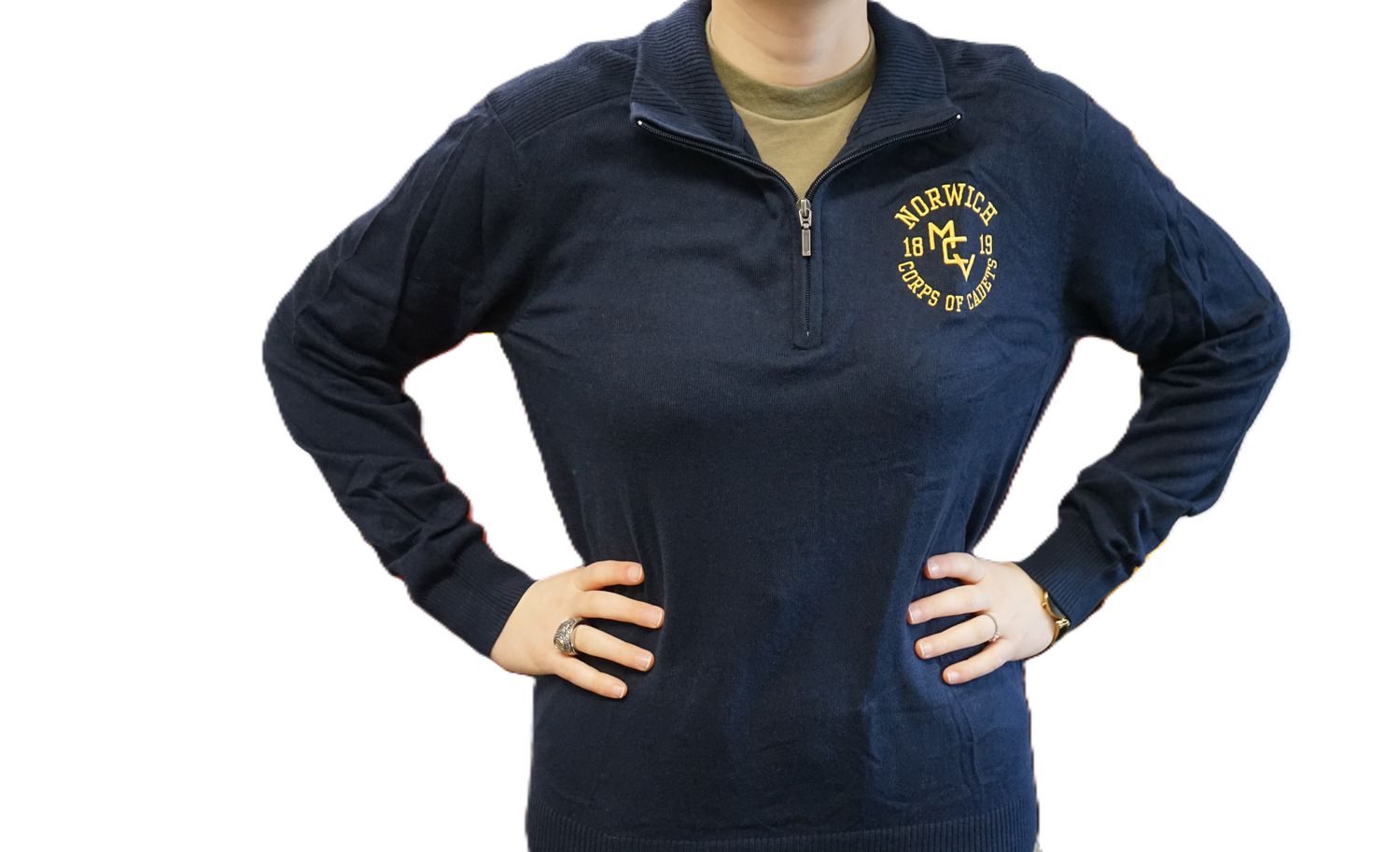 Women&#39;s MCV Blue Sweater