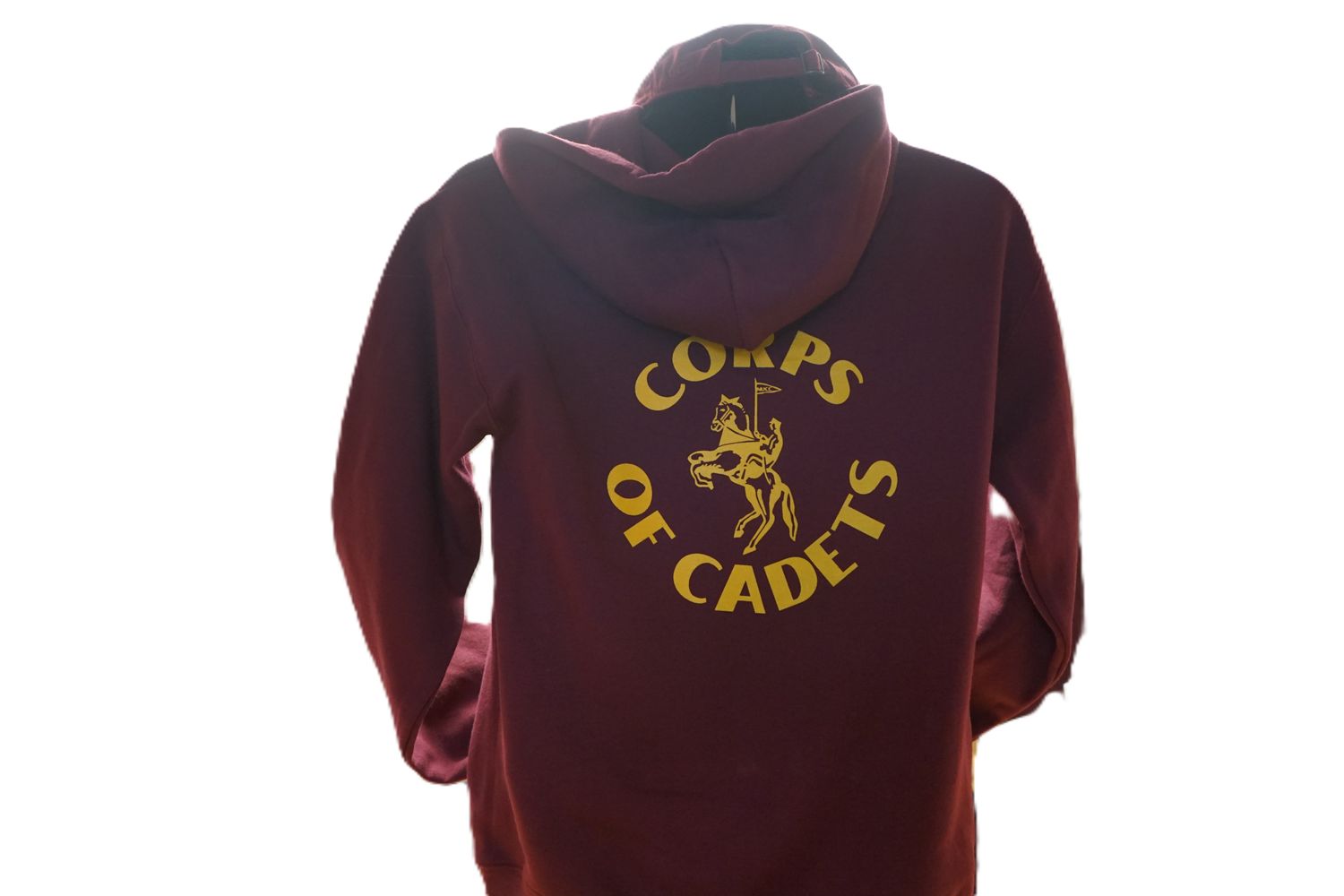 Maroon Horseman Hoodie