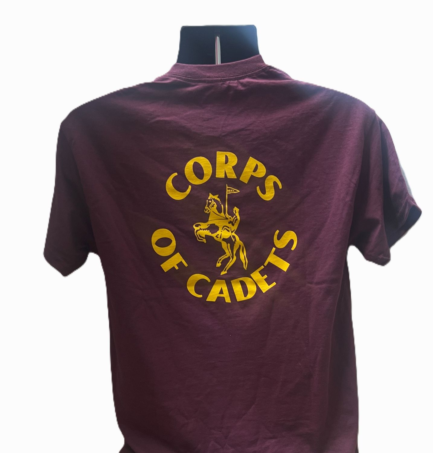 Maroon S/S Norwich Crest T shirt