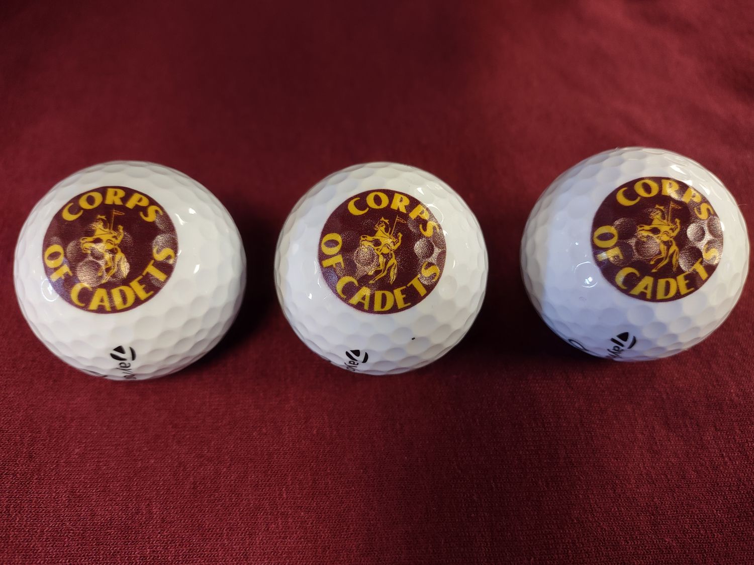 3pk Norwich Golf balls