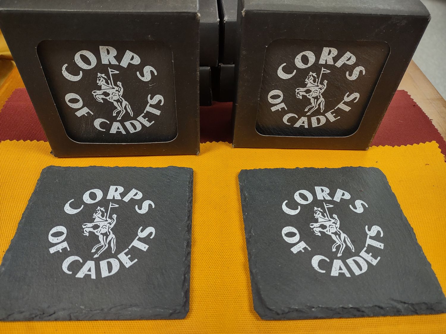 Slate Coasters set of 4