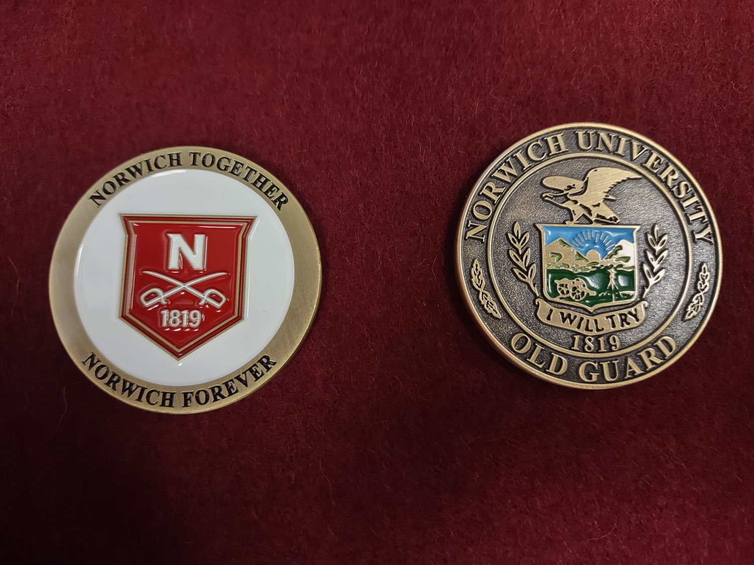 Alumni Challenge coin