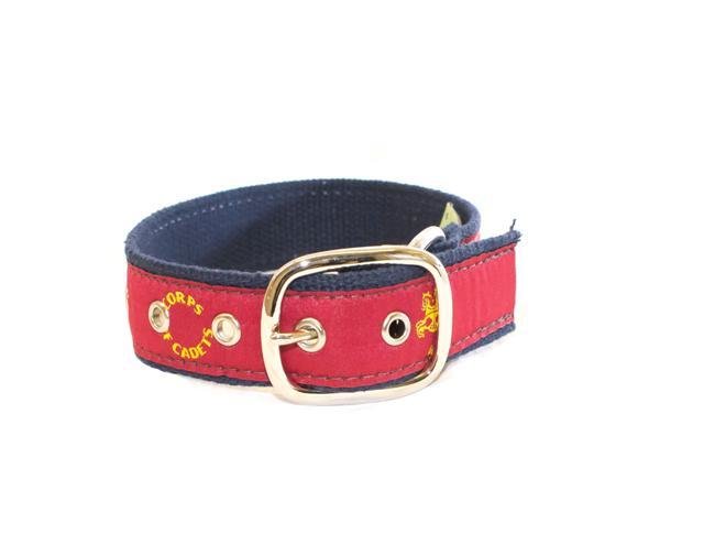 Belted Cow Dog Collar