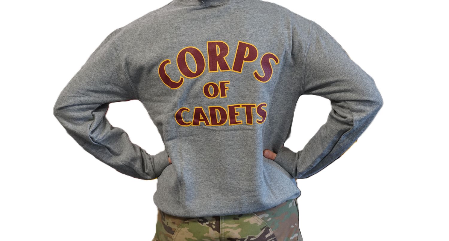 Sweatshirt - Grey Crew Neck