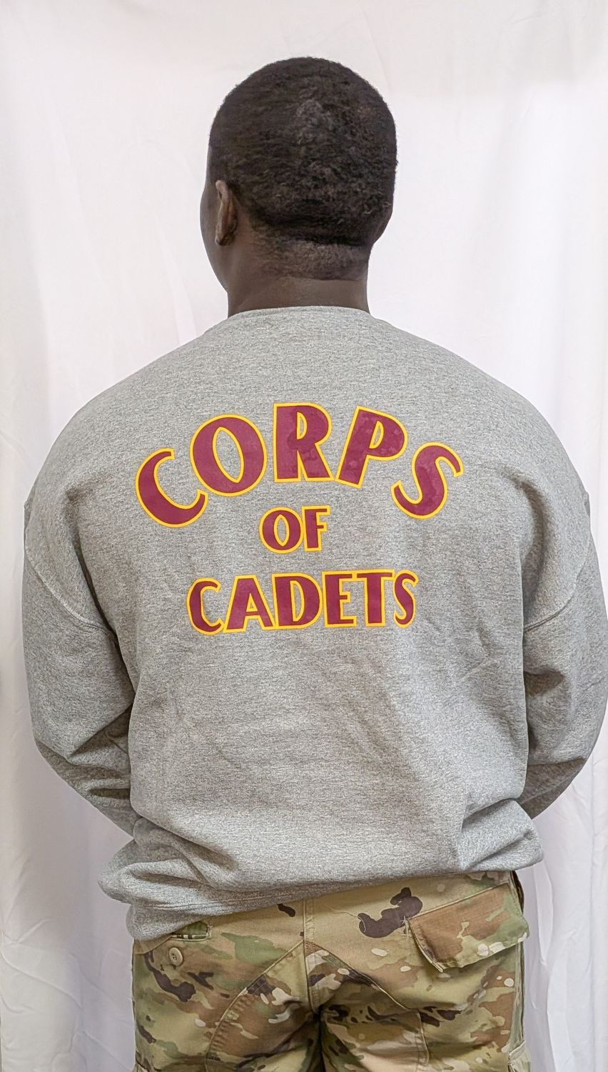 Sweatshirt - Grey Crew Neck